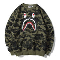 Bathing Ape Sweatshirts Loose Hip Hop round Neck Sweater for Men