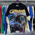 Godspeed T-shirts Skull Racing Printed Cotton Casual Short Sleeves Men and Women