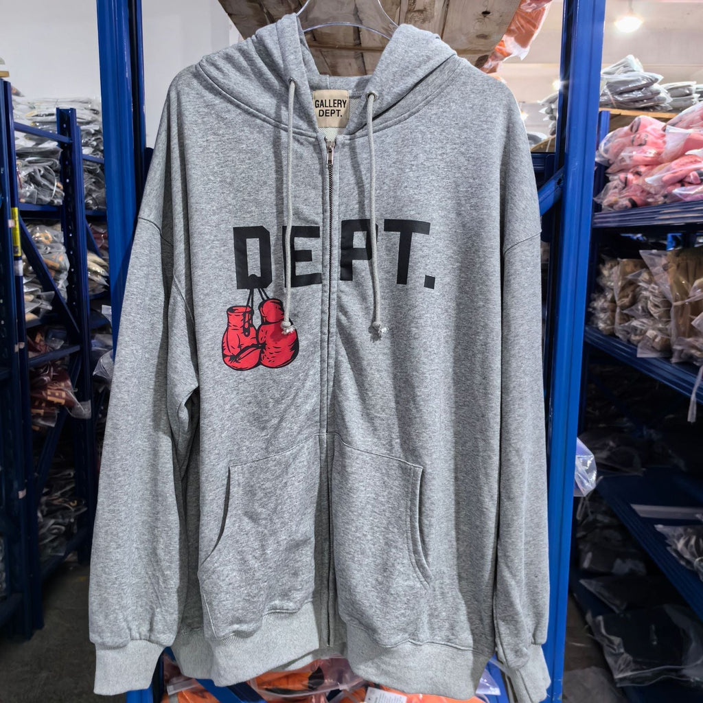 Gallery Dept Hoodie Loose Casual Cardigan Hoodie