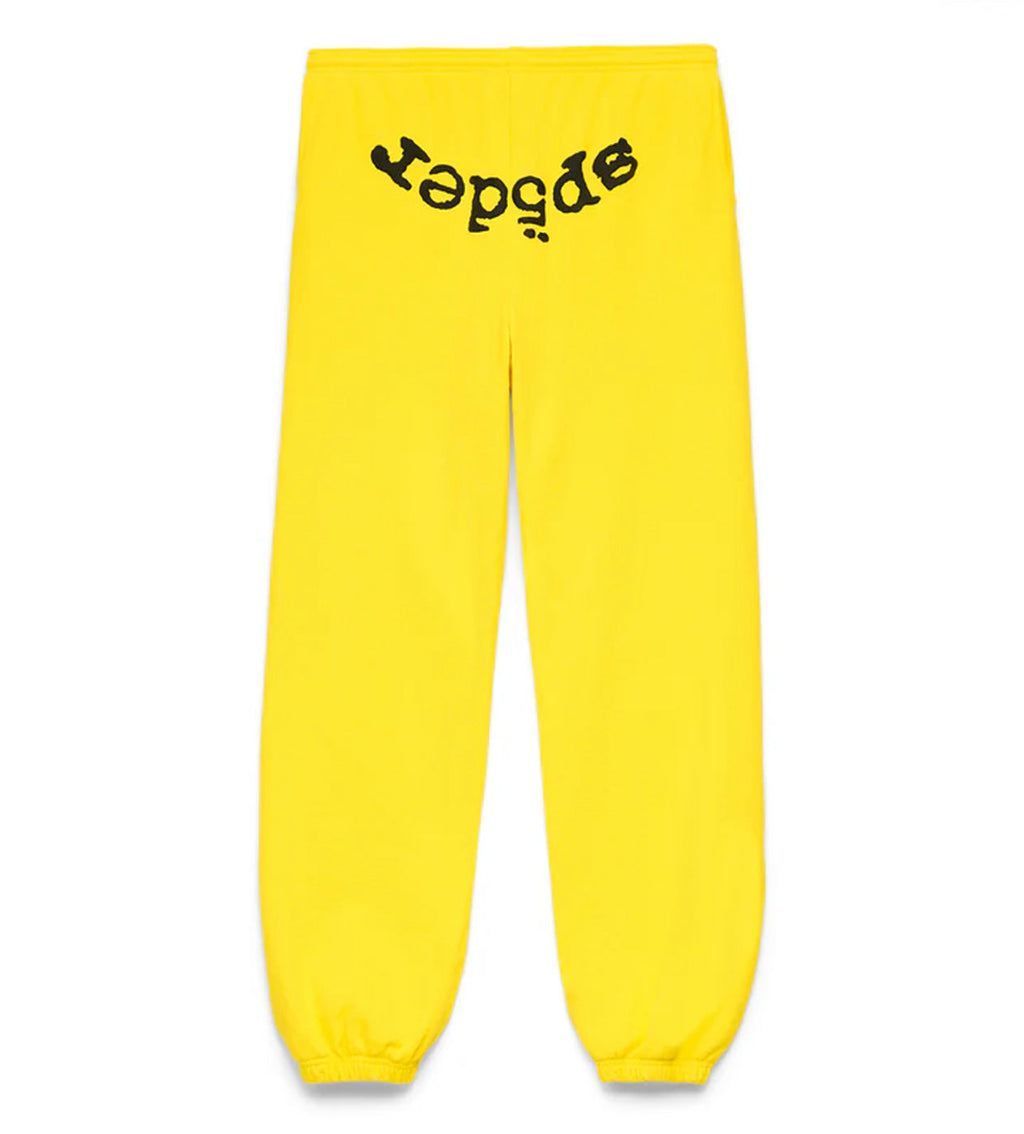Sp5der Legacy Sweatpants V2 Yellow