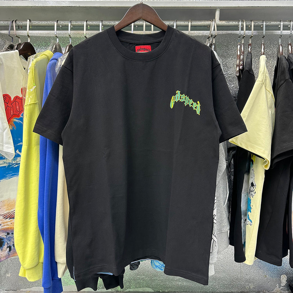 Godspeed T-shirts Masked Man Printed Cotton Crew Neck Short Sleeve Men and Women